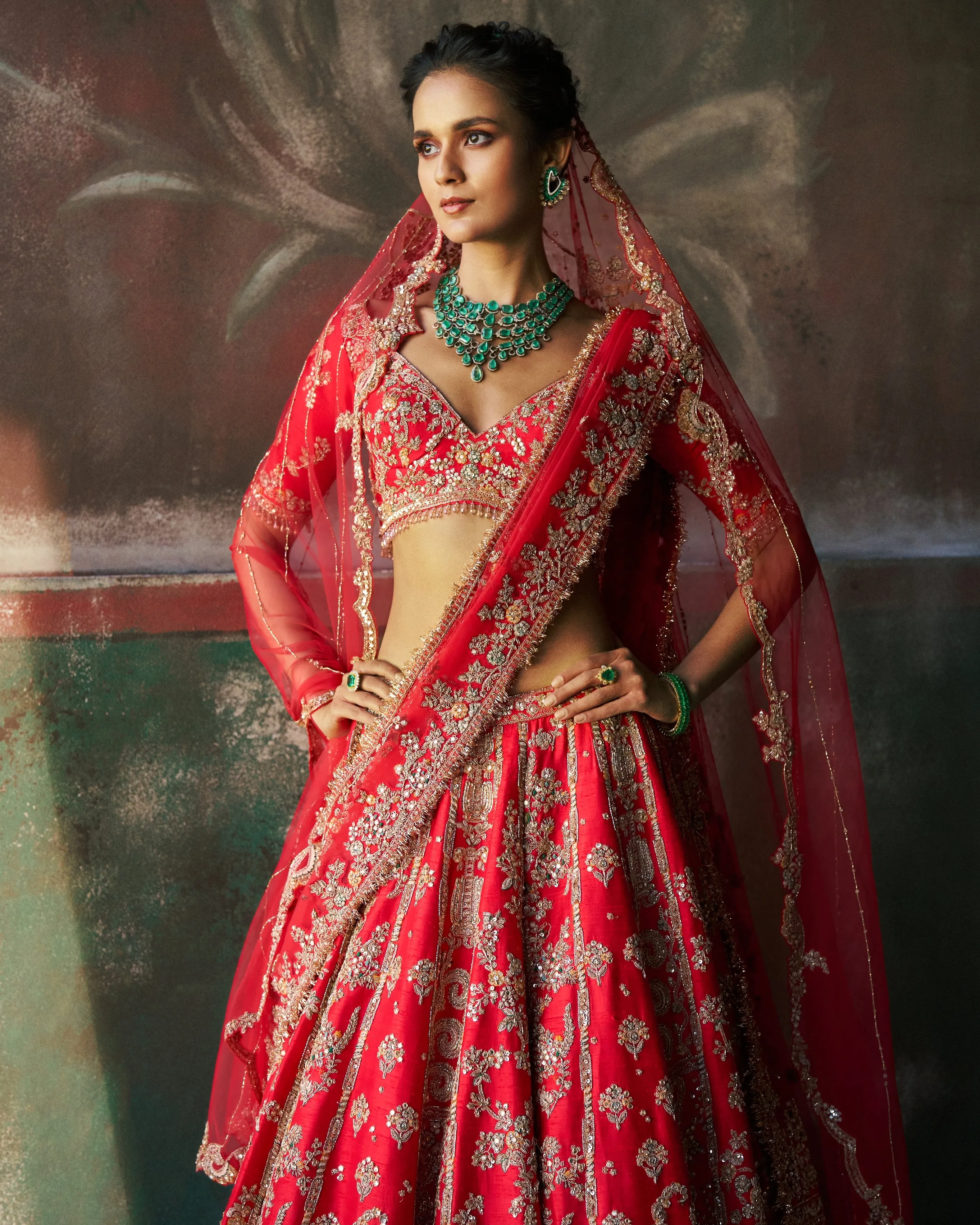 Sarvaya Bridal Lehenga Set