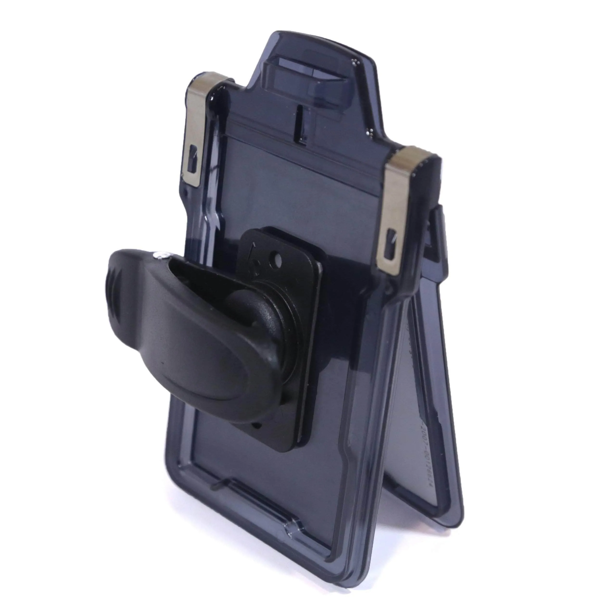 Secure Badge Holder Classic Vertical 1 ID Card Holder With Belt Clip