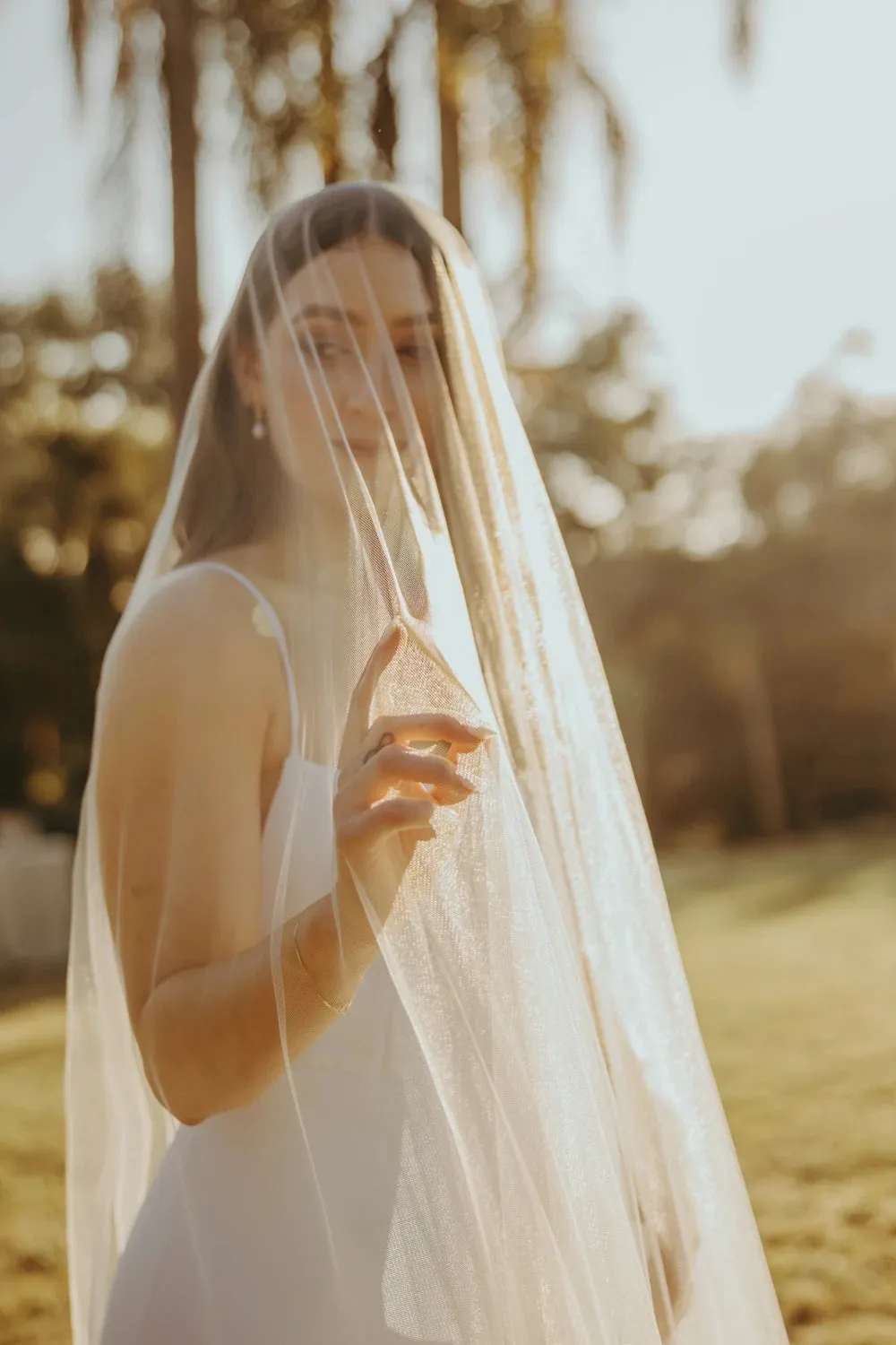 SIERRA | Long Blusher Wedding Veil