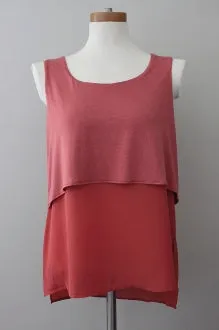 Soft Autumn Persimmon Top