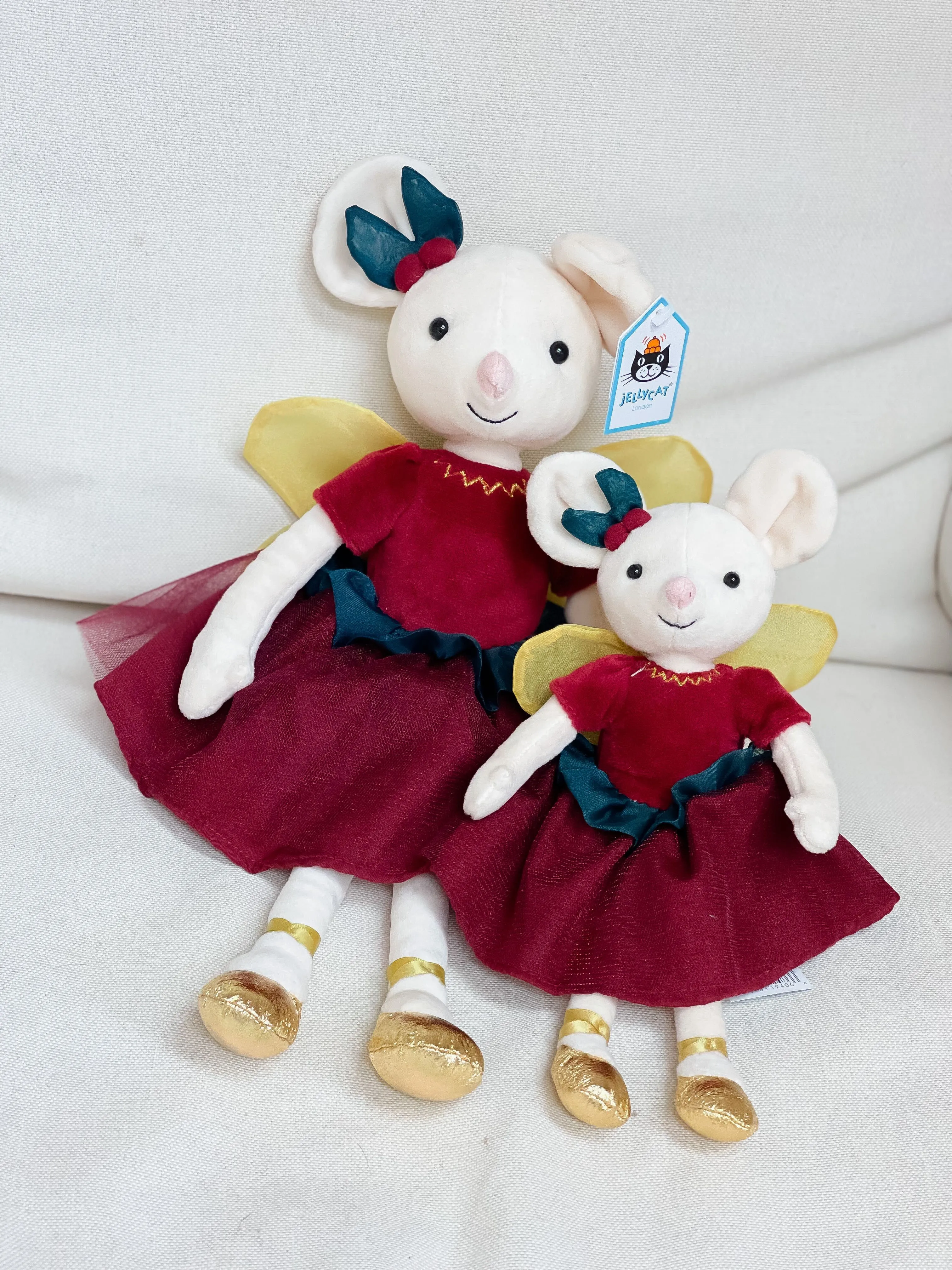 Sugar Plum Fairy Mouse Stuffed Animal by Jellycat