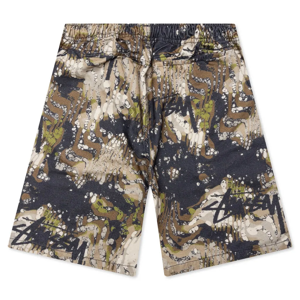 Veil Camo Beach Short - Terra