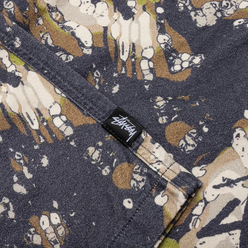 Veil Camo Beach Short - Terra