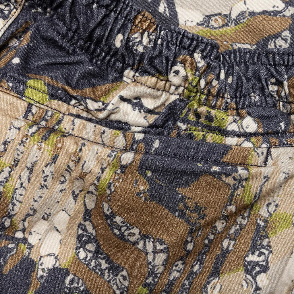 Veil Camo Beach Short - Terra