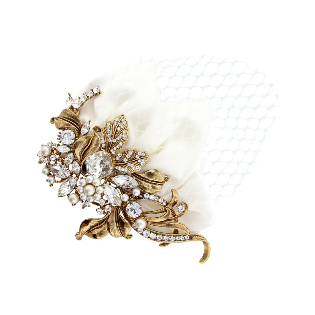 Vintage Petals Headpiece