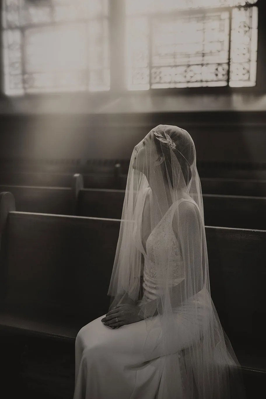 VIVIANNE | Bridal Veil with Blusher