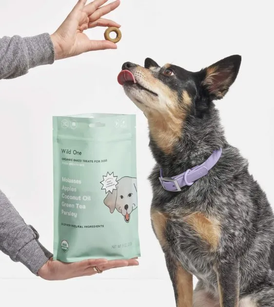 Wild One Organic Baked Dog Treats (Fresh Breath Mix)